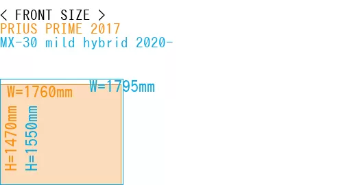 #PRIUS PRIME 2017 + MX-30 mild hybrid 2020-